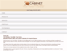 Tablet Screenshot of citycabinetcenter.com